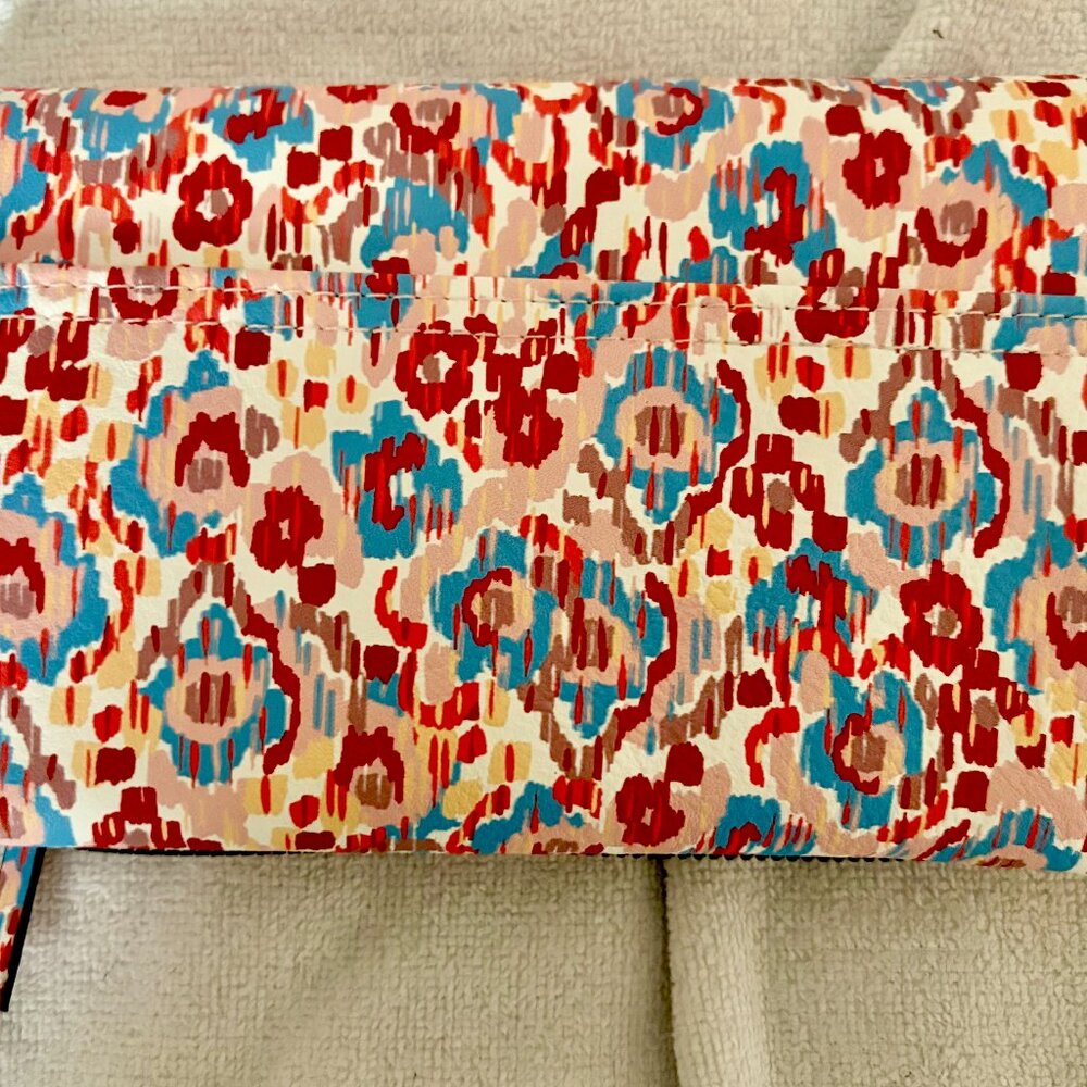 Sonoma 7.5x5 Zippered Wallet, Abstract Floral print